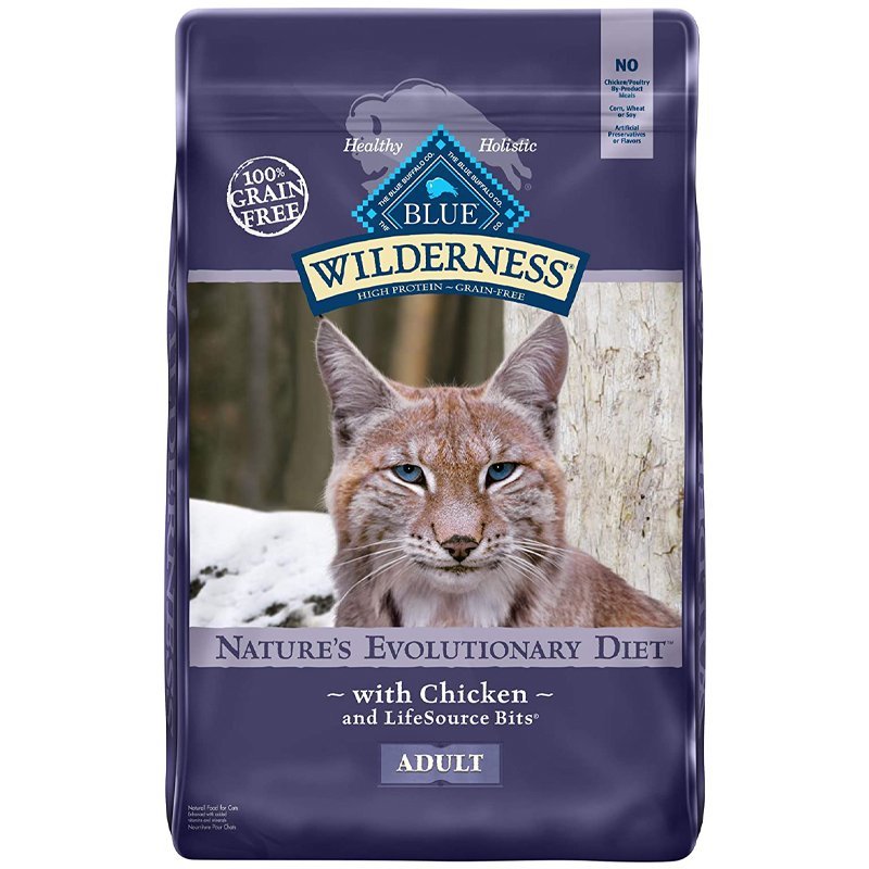 Blue Buffalo Wilderness High Protein Grain Free, Natural Adult Dry Cat Food