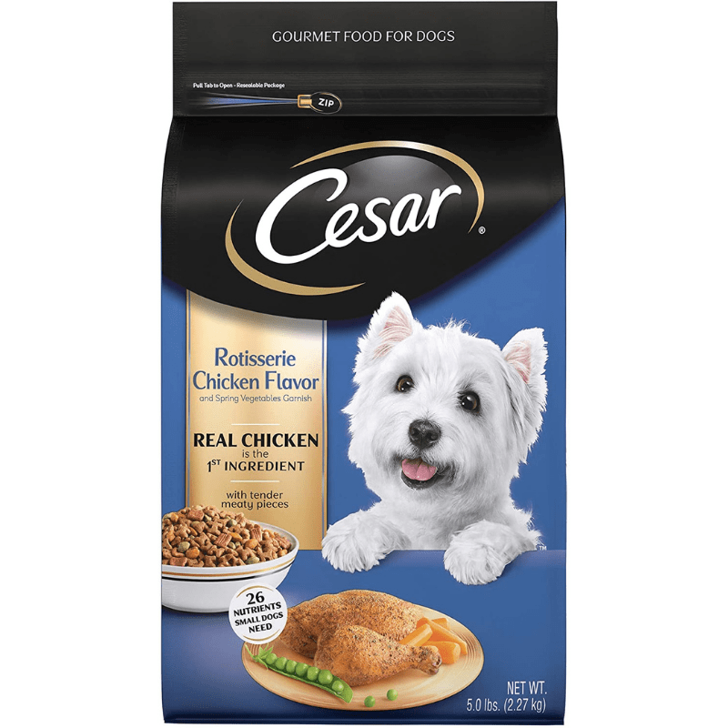 Cesar Small Breed Dry & Wet Dog Food, All Flavors