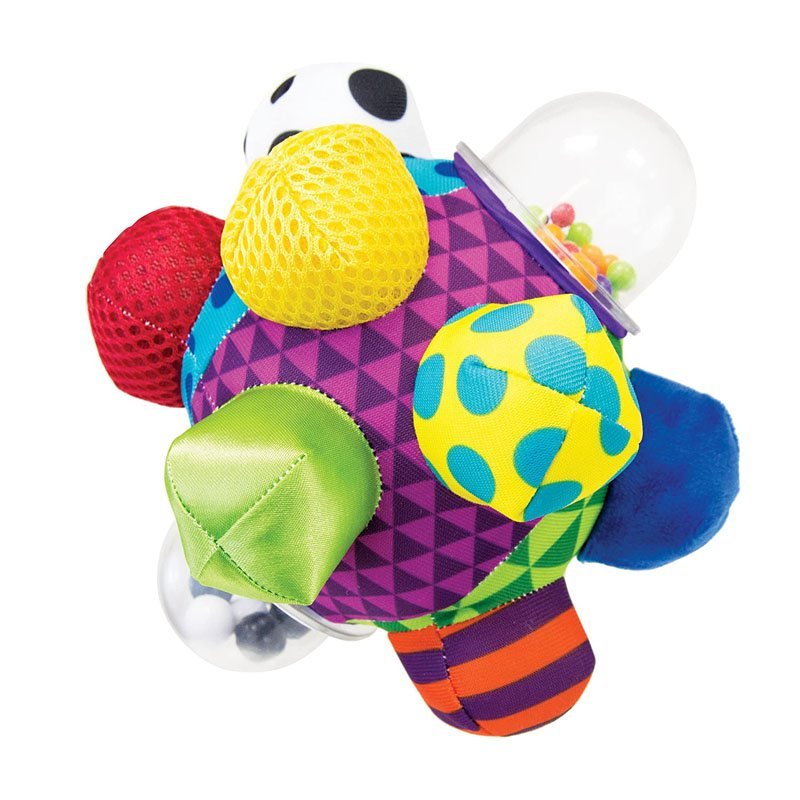 Sassy Developmental Bumpy Ball | Easy to Grasp Bumps Help Develop Motor Skills