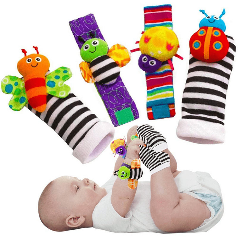 Cute Animal Soft Baby Socks Toys