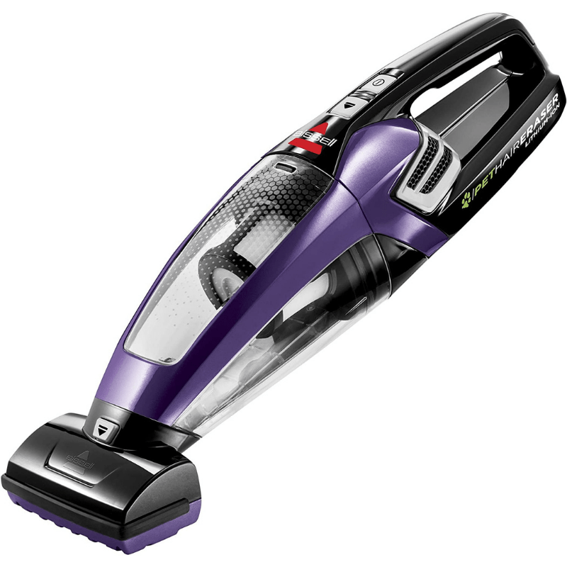 BISSELL Pet Hair Eraser Lithium Ion Cordless Hand Vacuum, Purple