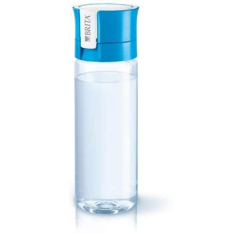 BRITA Water Filter Bottle, Compatible with BRITA Microdisc, Filters As You Drink, Reduces Chlorine and Organic Impurities