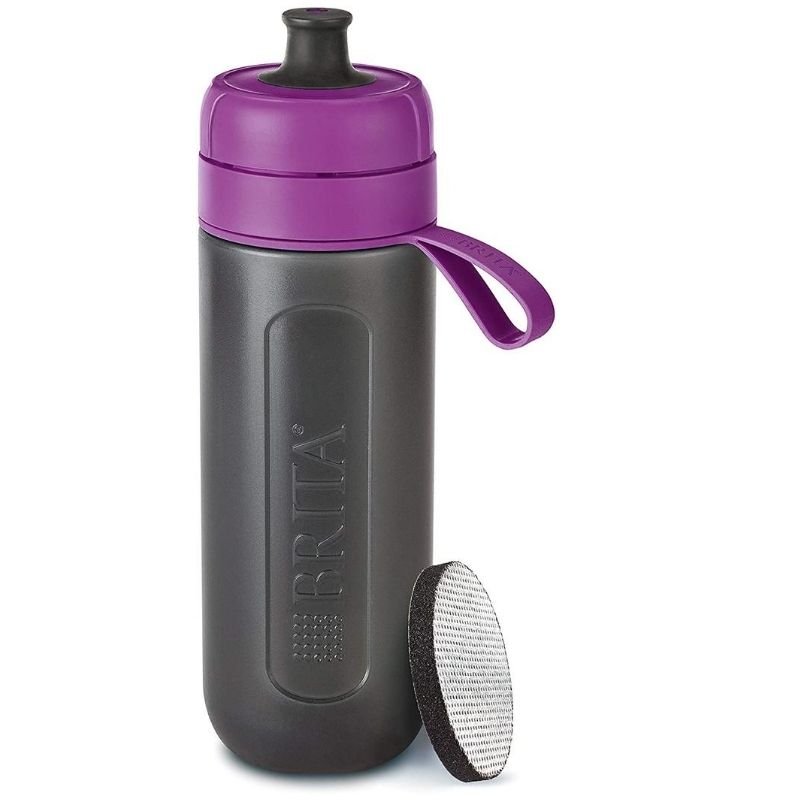 BRITA Fill & Go Active Water Filter Bottle, Compatible with BRITA MicroDisc