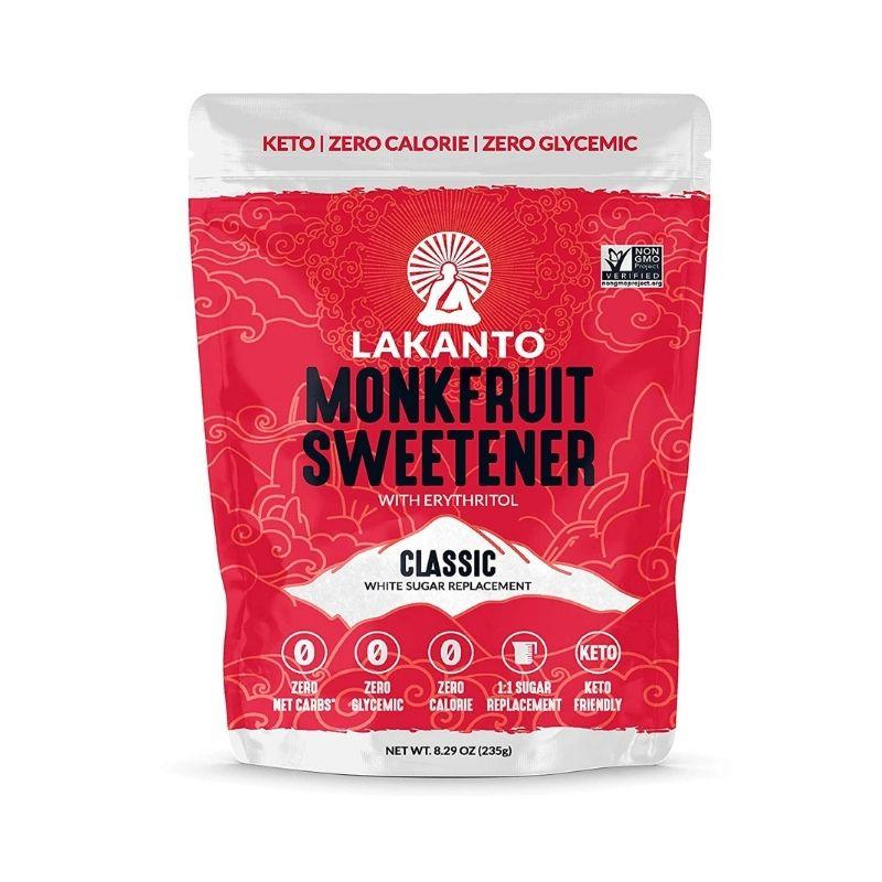 Lakanto Monkfruit Sweetener – 1:1 White Sugar Substitute