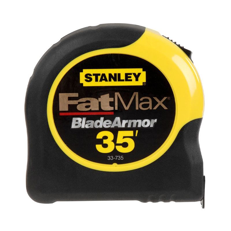 Stanley 33-735 Fatmax Tape Rule with Bladearmorâ„¢ Coating 1-1/4″ x 35′, 2.2″ x 7.1″ x 4.6″