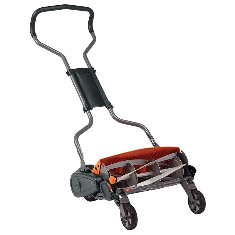 Fiskars Stay Sharp Max Reel Mower, 18 Inch (362050-1001),Black