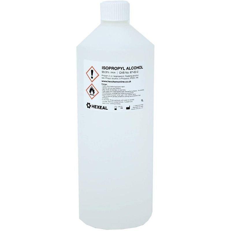 Hexeal IPA 100% | 1L | Lab Grade | Isopropyl Alcohol/Isopropanol (99%) Brand