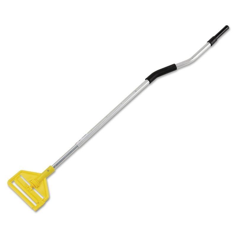 Rubbermaid Commercial 54″-66″ Ergonomic Wet Mop Handle with Side-Gate Head, (FGH124000000)